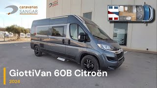 2024 GiottiVan 60B Silver Citroën  Una auténtica pasada de camper  CARAVANAS SANGAR [upl. by Tamer]