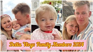 Della Vlogs Family Members Real Name and Ages [upl. by Anyak]