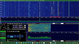 Gander Volmet Canada 10051 kHz USB Shortwave Airspy HF Discovery HDSDR software [upl. by Highams]