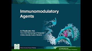 Pharmacology of Blood Ar  Immunomodulatory Agents [upl. by Neelrahc]