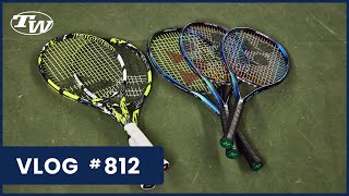 New Babolat Pure Aero amp Yonex EZONE 10098Tour Tennis Racquets are HERE  VLOG 812 [upl. by Mihalco]