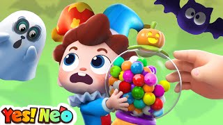 Halloween Gumballs Song  Halloween Songs  Learn Colors  Nursery Rhymes amp Kids Songs  Yes Neo [upl. by Bauske439]