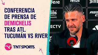 EN VIVO Martín Demichelis habla en conferencia de prensa tras Atlético Tucumán vs River [upl. by Eilojne]