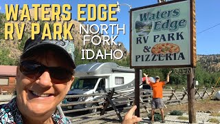 Waters Edge RV Park  North Fork Idaho  Salmon River [upl. by Pellikka26]