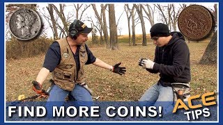 Find More Coins Garrett ACE Detecting Tips [upl. by Riancho]