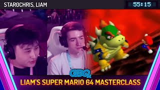 Liams Super Mario 64 Masterclass by star0chris and Liam in 5515  Games Done Quick Express 2024 [upl. by Eulaliah]