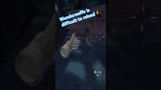 Wunderwaffe DG2 in action cod vr oculus meta wonder [upl. by Arbmik]