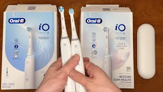 OralB iO Toothbrush Series 3 VS Series 4 [upl. by Sremlahc]