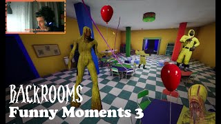 Escape The BackRooms Funny Moments backrooms [upl. by Rissa]