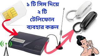 GSM Fixed Wireless Phone Terminal YT 199D In Bangladesh [upl. by Amahcen]