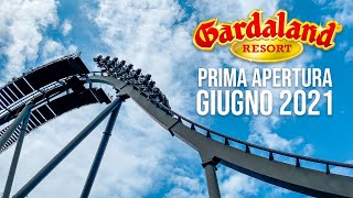 Gardaland APERTURA 2021 tutte le NOVITÀ [upl. by Romona]