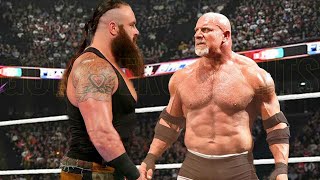 Goldberg vs Braun Strowman Match [upl. by Ardenia]