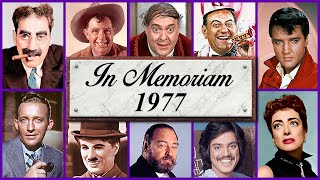 In Memoriam 1977 Famous Faces We Lost in 1977 [upl. by Marsland]