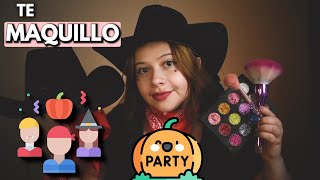 Asmr💁🏻‍♀️🤠AMIGA TE MAQUILLA💄 para la FIESTA🤠 asmr Rapido y Mouth sounds  Vivalen ASMR [upl. by Arbmahs765]