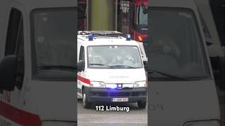 DÉPART BALISAGE POMPIERS LA LOUVIÈRE brandweer feuerwehr pompiers firedept lalouvière balisage [upl. by Newfeld]