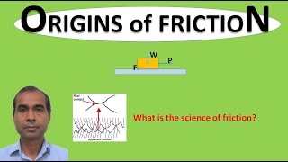 Origins of Friction Science of Friction part of a course on Tribology [upl. by Querida]