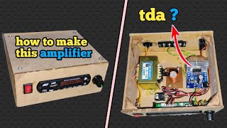 how to make amplifier powerful audio machine easy to make it home [upl. by Marji]