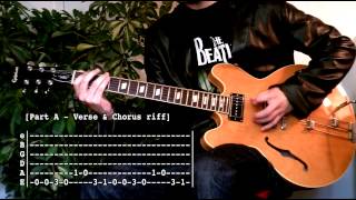 Juicebox  The Strokes Guitar tab tutorial amp Cover [upl. by Eli]