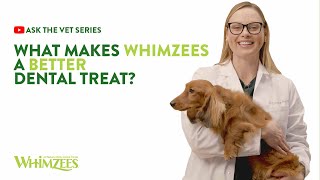 Ask The Vet Series 7  What Makes WHIMZEES® A Better Dental Treat [upl. by Essenaj]