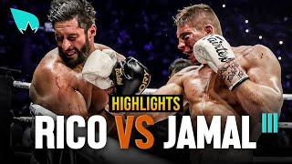 COMBAT DE LANNÉE 2021 Highlights  Rico Verhoeven VS Jamal Ben Saddik  commentaires Badr Hari 🎙 [upl. by Arobed]