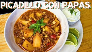 Picadillo Con Papas A Hearty Mexican Dish You’ll Love [upl. by Sanborn]