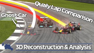 Verstappen and Hamilton 3D Crash Animation  Formula 1 British Grand Prix 2021 [upl. by Yerggoeg]