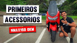 Primeiros Acessórios para NMAX160 0KM Você Também vai Precisar [upl. by Spillar450]