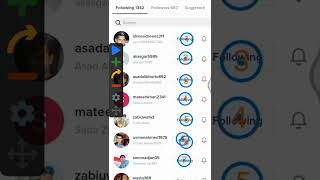 how to unfollow one click tiktok followersamp unfollow just one click  followers unfollow one click [upl. by Holland]