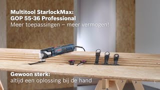 Bosch multitool GOP 5536 Professional [upl. by Mandi]