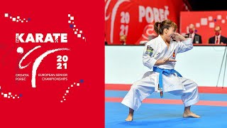 European Karate Championships  FINALS  Saturday afternoon  WORLD KARATE FEDERATION [upl. by Atews212]