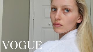 Preshoot Glow  skincare prep and tips as a mdoel AKA A Home made rusty ‘Vogue’ skincare vlog 😅 [upl. by Horgan]