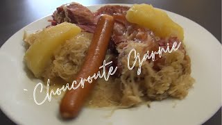 Choucroute Garnie Plat dAlsace dautomne et dhiver [upl. by Karil395]