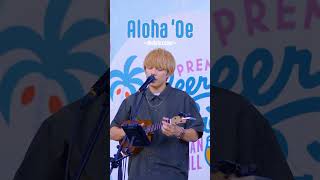 Aloha ‘oeukulele cover hawaii ukulele acousticcover 路上ライブ [upl. by Gnad411]