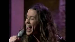 Alanis Morissette  You Oughta Know Live at David Letterman 8171995 [upl. by Flossi]