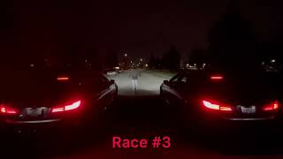 BMW M550i vs BMW 540i Stage 1 [upl. by Oinigih86]