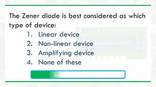 The Zener diode is best considered as which type of device [upl. by Aynwad279]