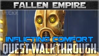 SWTOR quotInflicting Comfortquot Alliance Quest Walkthrough the Right Choices [upl. by Nolaj]