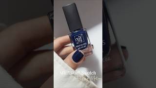 Nail polish inspo for fall winter  MY quotBluequot Live Swatch shorts manicure nailart cozyfall [upl. by Aikcir]