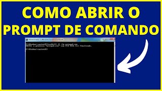 COMO ABRIR O PROMPT DE COMANDO [upl. by Coletta]