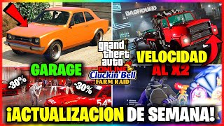 ¡ACTUALIZACIÓN SEMANAL en GTA5 ONLINE  GARAGE con DESC TRIPLE BONUS y REGALO EXCLUSIVO [upl. by Atinel]