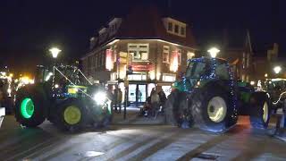 Verlichte Tractor Optocht zaterdag 7 januari 2023 Winterswijk [upl. by Leugim459]