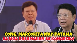 CONG MARCOLETA MAY PATAMA SA MGA KASAMAHAN SA KONGRESO [upl. by Lerrad498]