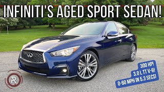 The 2022 Infiniti Q50 AWD Sensory Is A Likable amp Flawed Premium Sports Sedan [upl. by Noed]