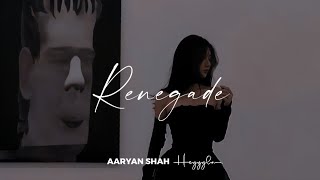 Aaryan Shah  Renegade sped uplyrics [upl. by Aikit]