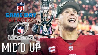 NFL Conference Championship Micd Up quotdid you think youd be this goodquot  Game Day All Access [upl. by Yaj]