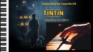 Piano  The Adventure Continues from TINTIN by John Williams [upl. by Nelan]