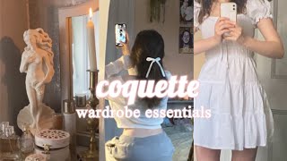 your guide to the coquette aesthetic  wardrobe essentials [upl. by Downing]