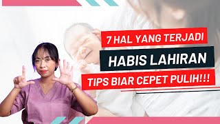 PERUBAHAN PASCA MELAHIRKAN TIPS CEPET PULIH PASCA MELAHIRKAN [upl. by Hahnert]