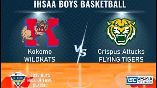 LIVE IHSAA BBB Kokomo vs Crispus Attucks  2023 Hall of Fame Tournament  123023 [upl. by Roselba335]