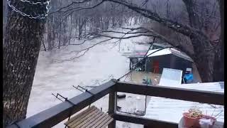 Phillips Maine Flooding Dec 2023  Caruso Vineyard  Destroyed [upl. by Nell]